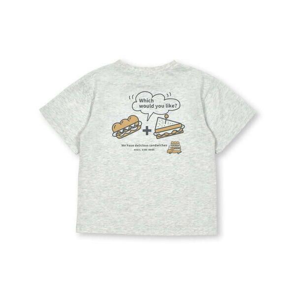 Noeil aime BeBe / ノイユ エーム べべ サンドイッチプリントTシャツ(80~130cm)｜selectsquare｜06