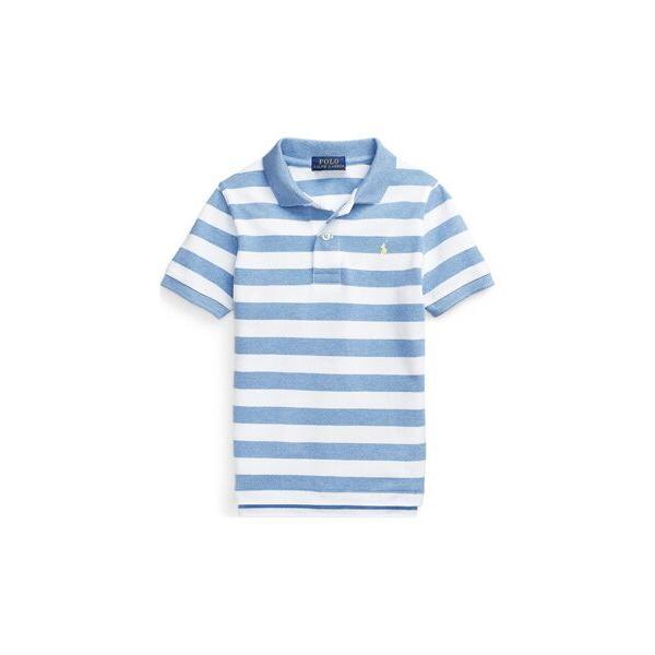 即発送可能 Polo Ralph Lauren ポロ ラルフ ローレン ボーイズ 5才 7才 ストライプド コットン メッシュ ポロシャツ 上質で快適 Www Gettoknowmontco Com