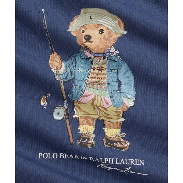 POLO RALPH LAUREN / ポロ ラルフ ローレン (ベビー)Polo ベア コットン ジャージー ショートオールの画像