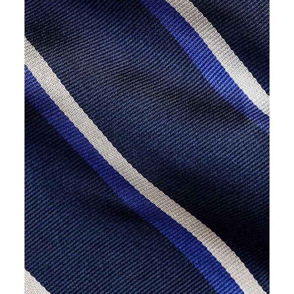 【新品未使用】ポロバイラルフローレン ネクタイ ネイビー ストライプ 光沢 高級 POLO RALPH LAUREN（ポロ・ラルフローレン） ネクタイ ストライプド