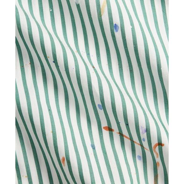 POLO RALPH LAUREN / ポロ ラルフ ローレン クラシック フィット ペイントスプラッター ストライプド シャツの画像