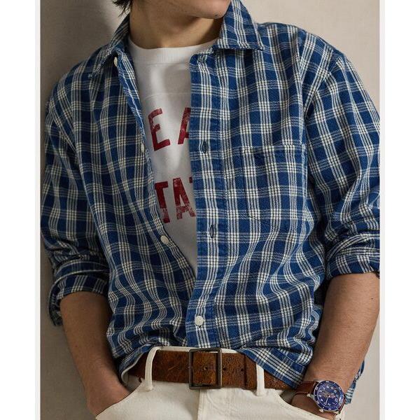 POLO RALPH LAUREN / ポロ ラルフ ローレン クラシック フィット チェック オックスフォード オーバーシャツの画像