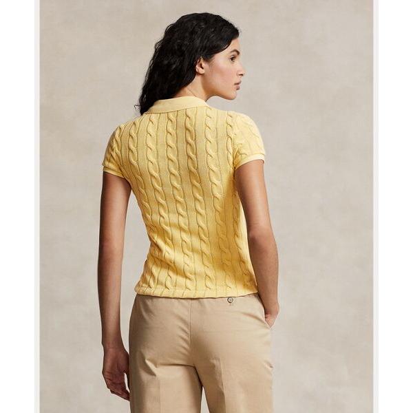 POLO RALPH LAUREN / ポロ ラルフ ローレン ケーブルニット ポロシャツ