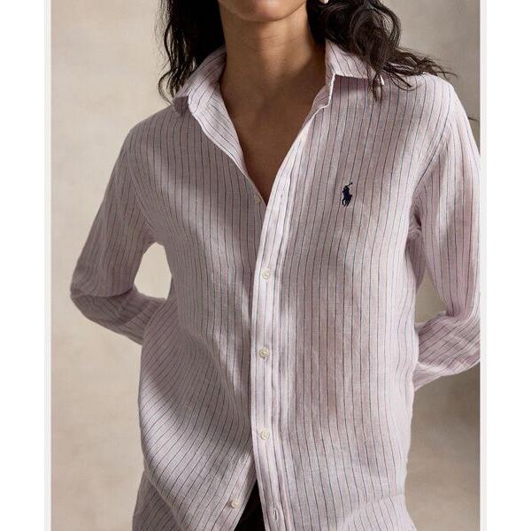 【定価2.4万・国内正規品】ポロラルフローレン リネンシャツ ストライプ S POLO RALPH LAUREN（ポロ・ラルフローレン） POLO RALPH LAUREN / ポロ