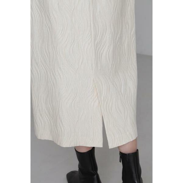 ADORE（アドーア） ウェービーフローティングジャガードスカート