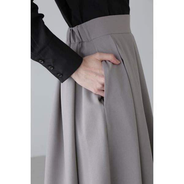 ADORE 24AW ドライクロススカート グレー サイズ38 アドーア ADORE（アドーア） ドライクロススカート : タカシマヤファッション