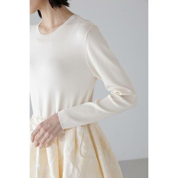 アドーア　【新品タグ付き】フローラルジャガードワンピース ADORE / アドーア フローラルジャガードワンピース : タカシマヤ