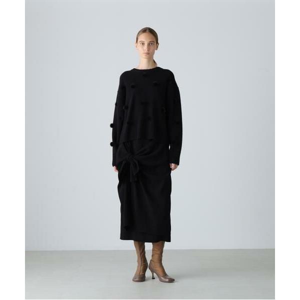 ADORE / アドーア ◆バックサテンジョーゼットスカートの画像