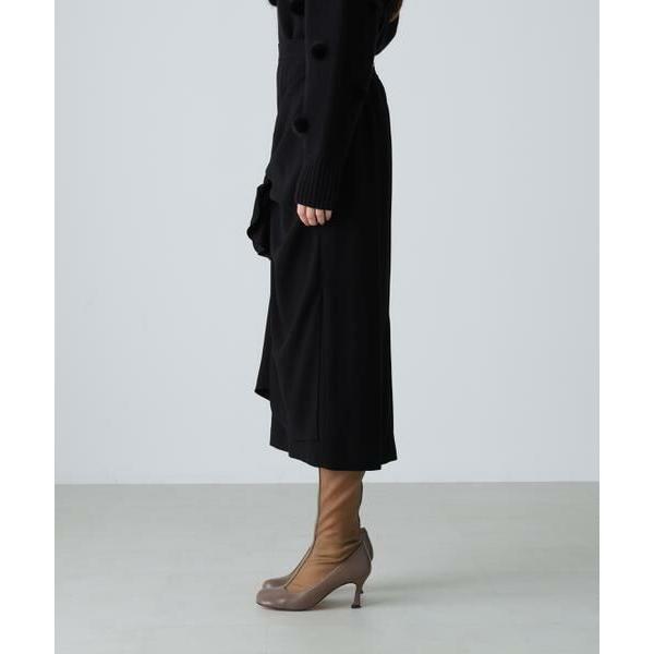 ADORE / アドーア ◆バックサテンジョーゼットスカートの画像
