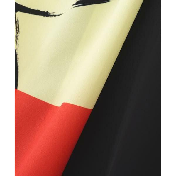 ADORE（アドーア） ◇カラーオーバーレイプリントスカート