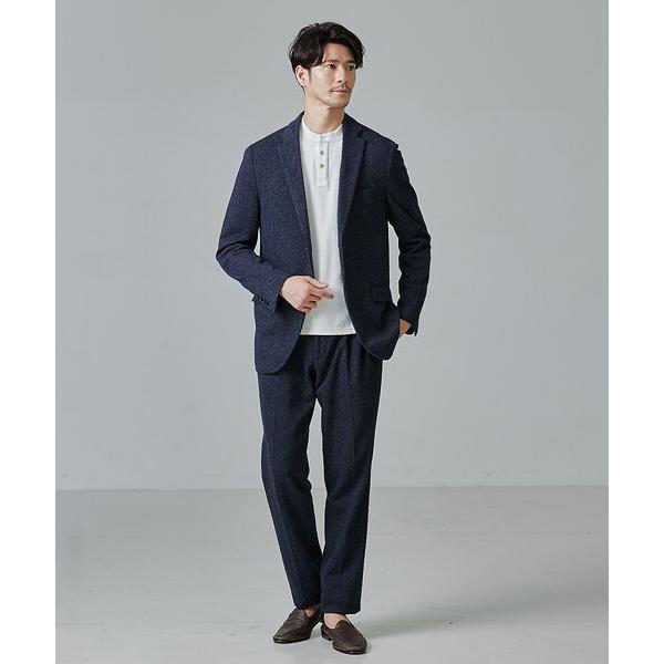 ABAHOUSE（アバハウス） 【ヘンリーネック】ポンチ 長袖 Tシャツ