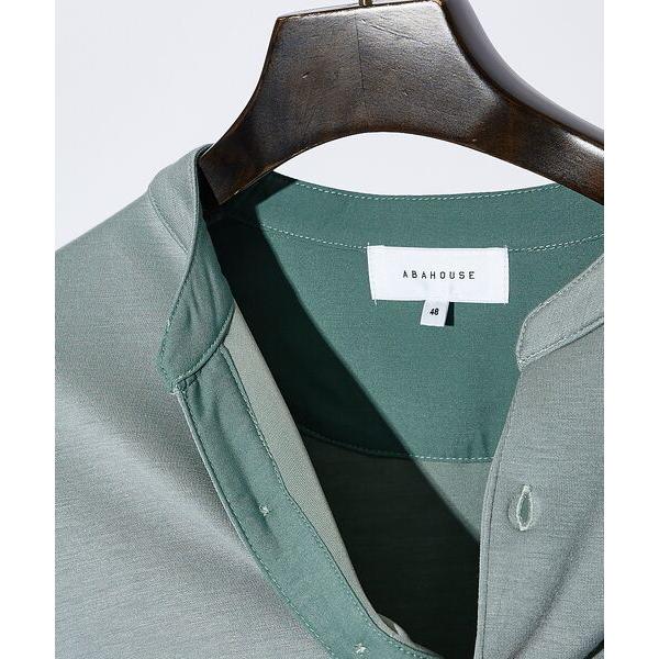 ABAHOUSE（アバハウス） Vネック スキッパー 長袖Tシャツ : タカシマヤ