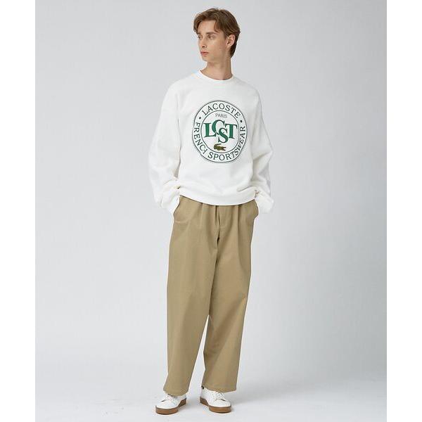 ABAHOUSE / アバハウス 【LACOSTE / ラコステ】サークルグラフィック クルーネックスウェット_1