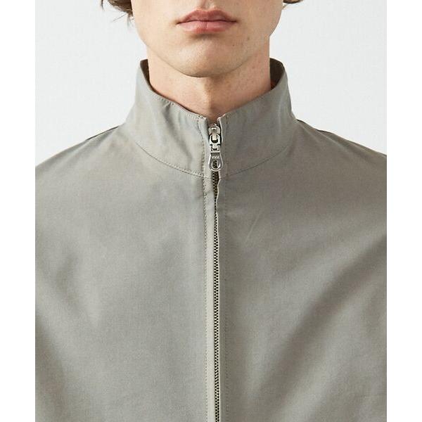 ABAHOUSE（アバハウス） シャンブレーツイル スタンドカラーブルゾン