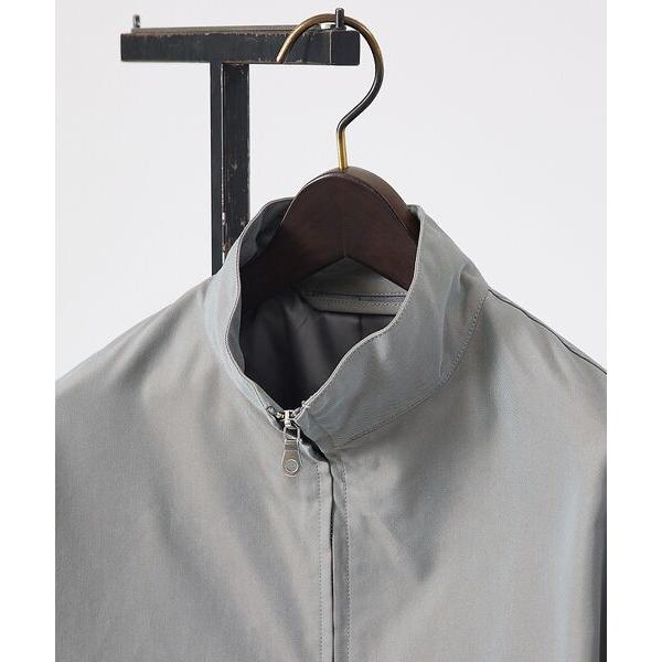 ABAHOUSE（アバハウス） シャンブレーツイル スタンドカラーブルゾン