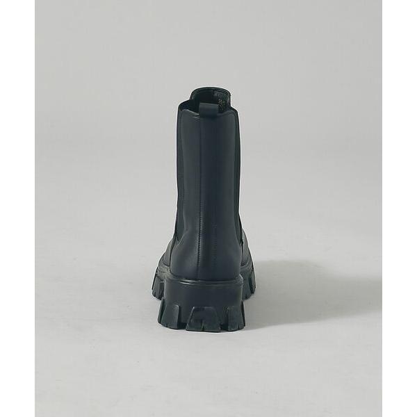 アバハウス（ABAHOUSE）/【WEB限定】サイドゴア / サイドジップ /レースアップ / ブラックネオレサ ABAHOUSE（アバハウス） 【WEB限定】サイドゴア / サイドジップ