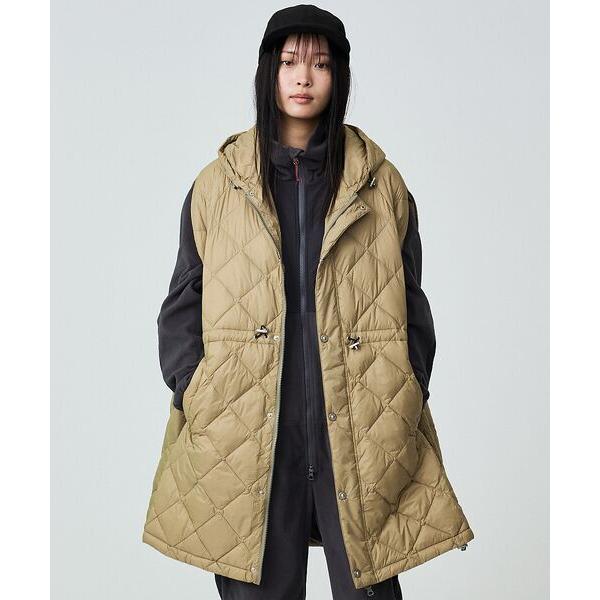 ABAHOUSE（アバハウス） 【TAION / タイオン】ポンチョ型ダウン/ケープ