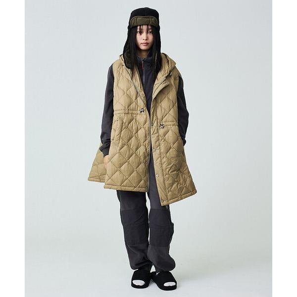 ABAHOUSE（アバハウス） 【TAION / タイオン】ポンチョ型ダウン/ケープ