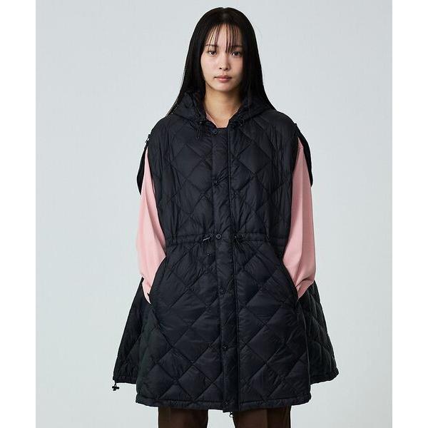 ABAHOUSE（アバハウス） 【TAION / タイオン】ポンチョ型ダウン/ケープ