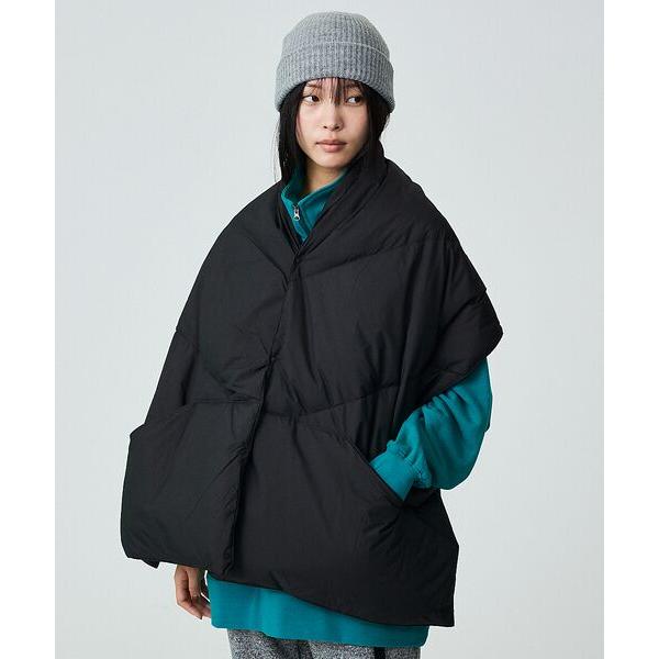 ABAHOUSE（アバハウス） 【NENGA/ナンガ】DOWN PONCHO MUFFLER