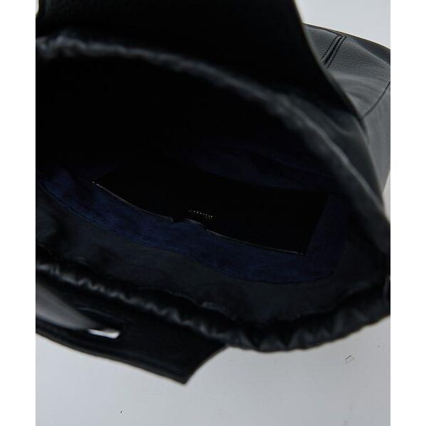 ABAHOUSE / アバハウス 【UNISEX】NATURAL SHRINK LEATHER - 2WAY BOの画像