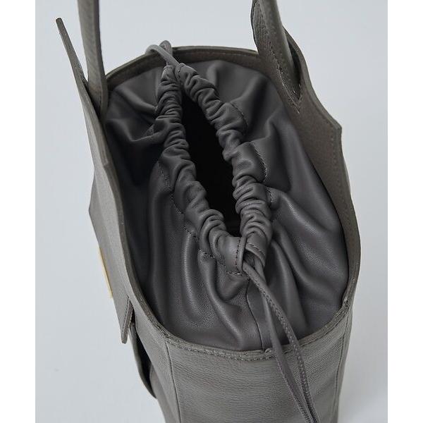 ABAHOUSE / アバハウス 【UNISEX】NATURAL SHRINK LEATHER - 2WAY BOの画像