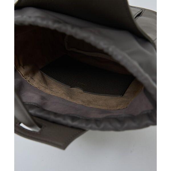 ABAHOUSE / アバハウス 【UNISEX】NATURAL SHRINK LEATHER - 2WAY BOの画像