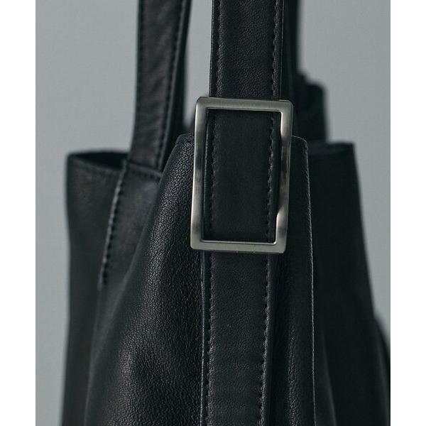 ABAHOUSE / アバハウス 【UNISEX】UNCONSTRUCTED SHEEP TOTE BAG / アの画像