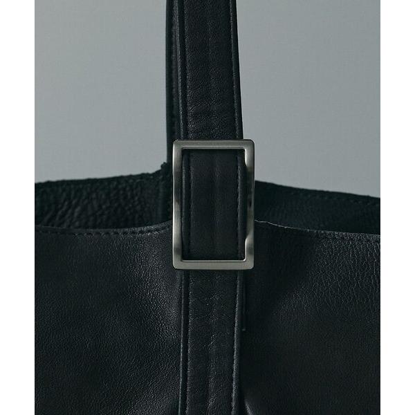 ABAHOUSE / アバハウス 【UNISEX】UNCONSTRUCTED SHEEP ONE HAND BAGの画像