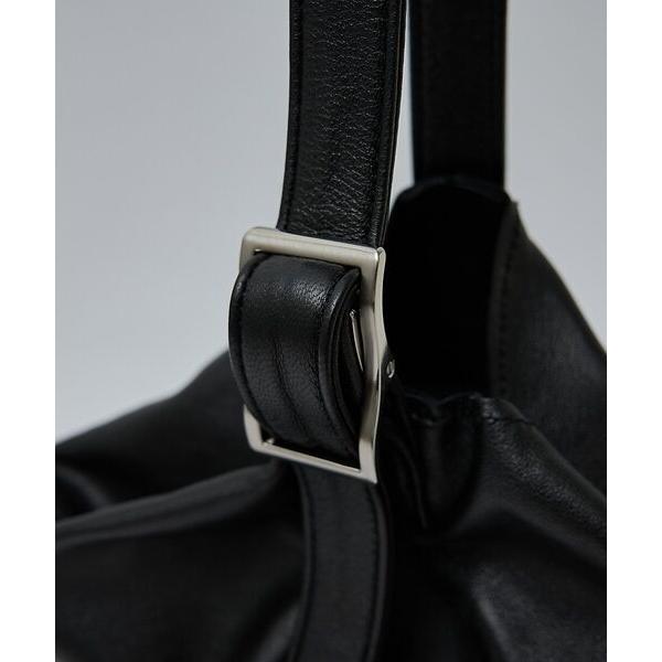 ABAHOUSE / アバハウス 【UNISEX】UNCONSTRUCTED SHEEP ONE HAND BAGの画像