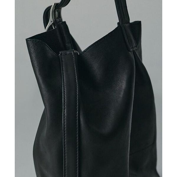 ABAHOUSE / アバハウス 【UNISEX】UNCONSTRUCTED SHEEP ONE HAND BAGの画像