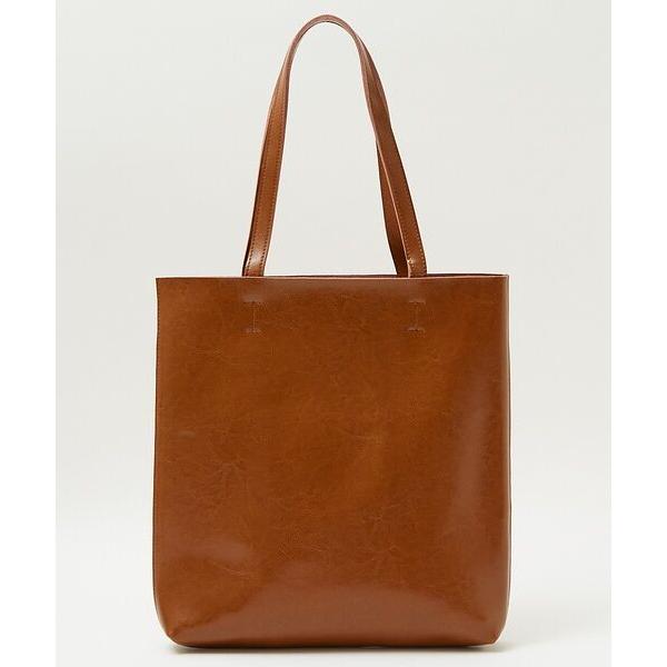 ABAHOUSE（アバハウス） スプリットレザー縦型トートバッグ