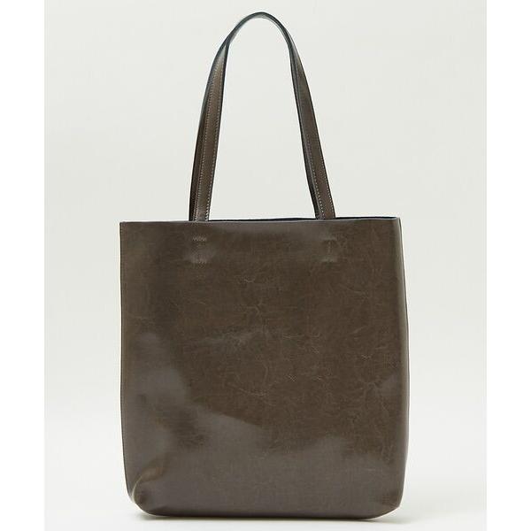 ABAHOUSE（アバハウス） スプリットレザー縦型トートバッグ