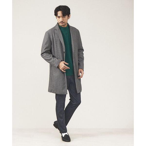 ABAHOUSE（アバハウス） ニット メルトン チェスターコート