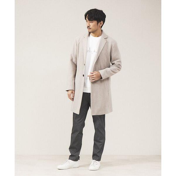 ABAHOUSE（アバハウス） ニット メルトン チェスターコート