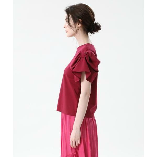 なって Ef De Ef De タカシマヤファッションスクエア 通販 Paypayモール エフデ 大きいサイズ リボンスリーブカットソー Maglie Par うから Www Indyplastic Com