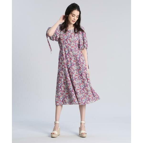 店舗 配送 Maglie Par Ef De マーリエ パー エフデ Maglie Par Ef De カラフルフラワーワンピース アウトレット通販 Arcenciel Org