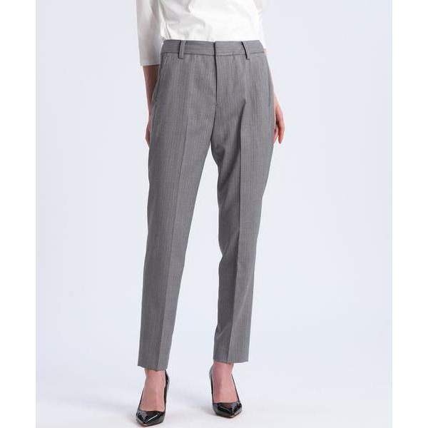 Ined イネド 大きいサイズ シルクウールテーパードパンツ スーパーセール期間限定