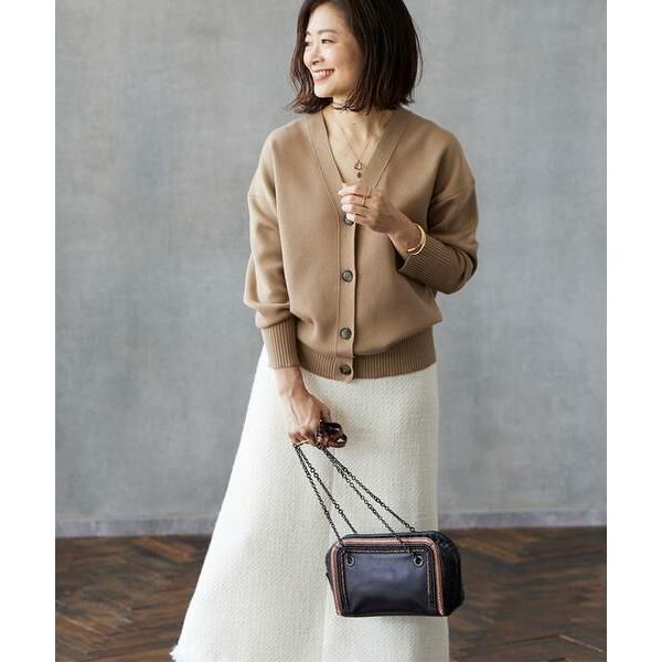 INED / イネド 《三尋木奈保コラボ》華やぎツイードのマーメイド  