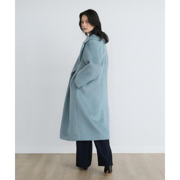 INED / イネド モヘヤシャギーロングコート《la veille by SUPERIOR  