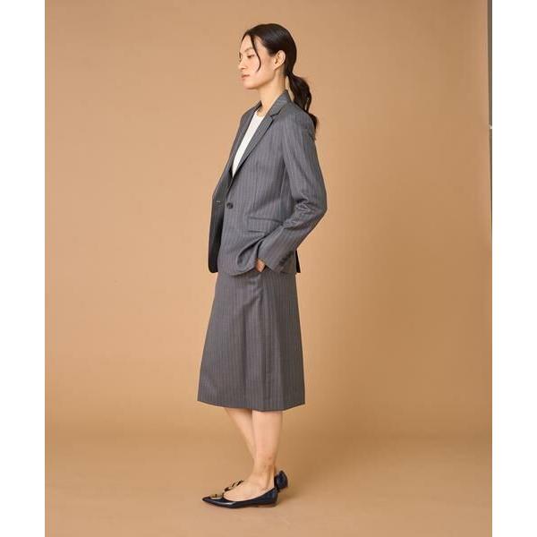 INED / イネド シルクウールテーラードジャケット《Loro Piana》の画像