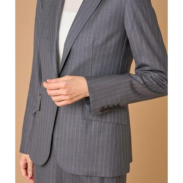 INED / イネド シルクウールテーラードジャケット《Loro Piana》の画像