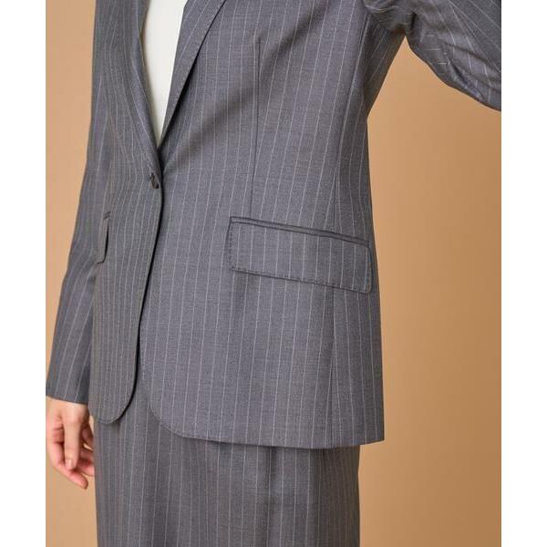 INED / イネド シルクウールテーラードジャケット《Loro Piana》の画像