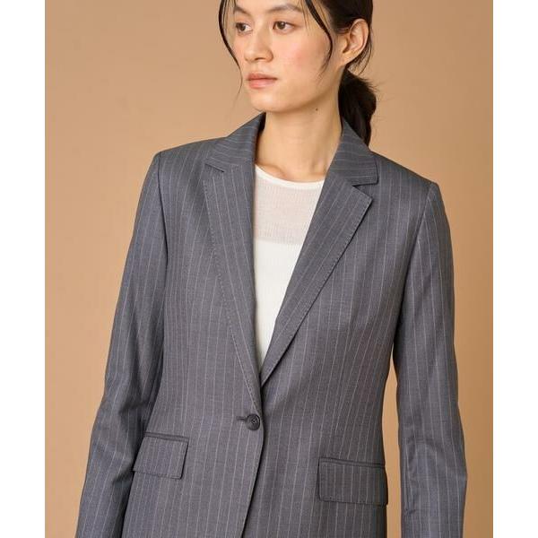 INED / イネド シルクウールテーラードジャケット《Loro Piana》の画像