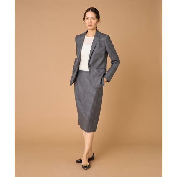 INED / イネド シルクウールテーラードジャケット《Loro Piana》の画像