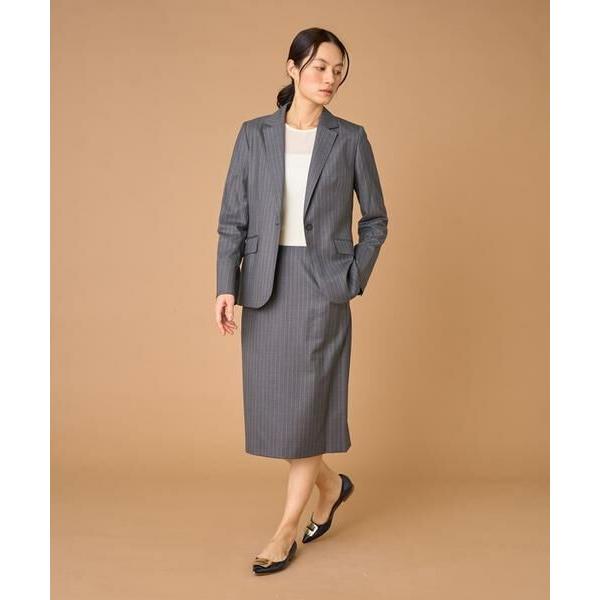 INED / イネド シルクウールテーラードジャケット《Loro Piana》の画像