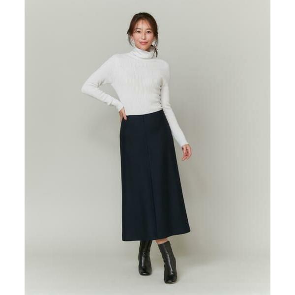 INED / イネド 《大きいサイズ》カシミヤAラインスカート《大草直子コラボ》《COLOMBO》の画像