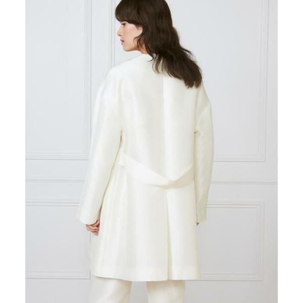 INED / イネド ノーカラーAラインコート《la veille by SUPERIOR CLOSET》の画像