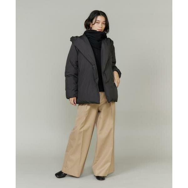 INED イネド　ダウンジャケット　ショート丈　2XL INED（イネド） 《大きいサイズ》ショート丈 ショールカラーフード