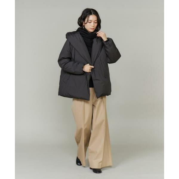 INED ダウンコート 大きいサイズ イネド INED 《大きいサイズ》ロング丈 スタンドカラーダウンコート